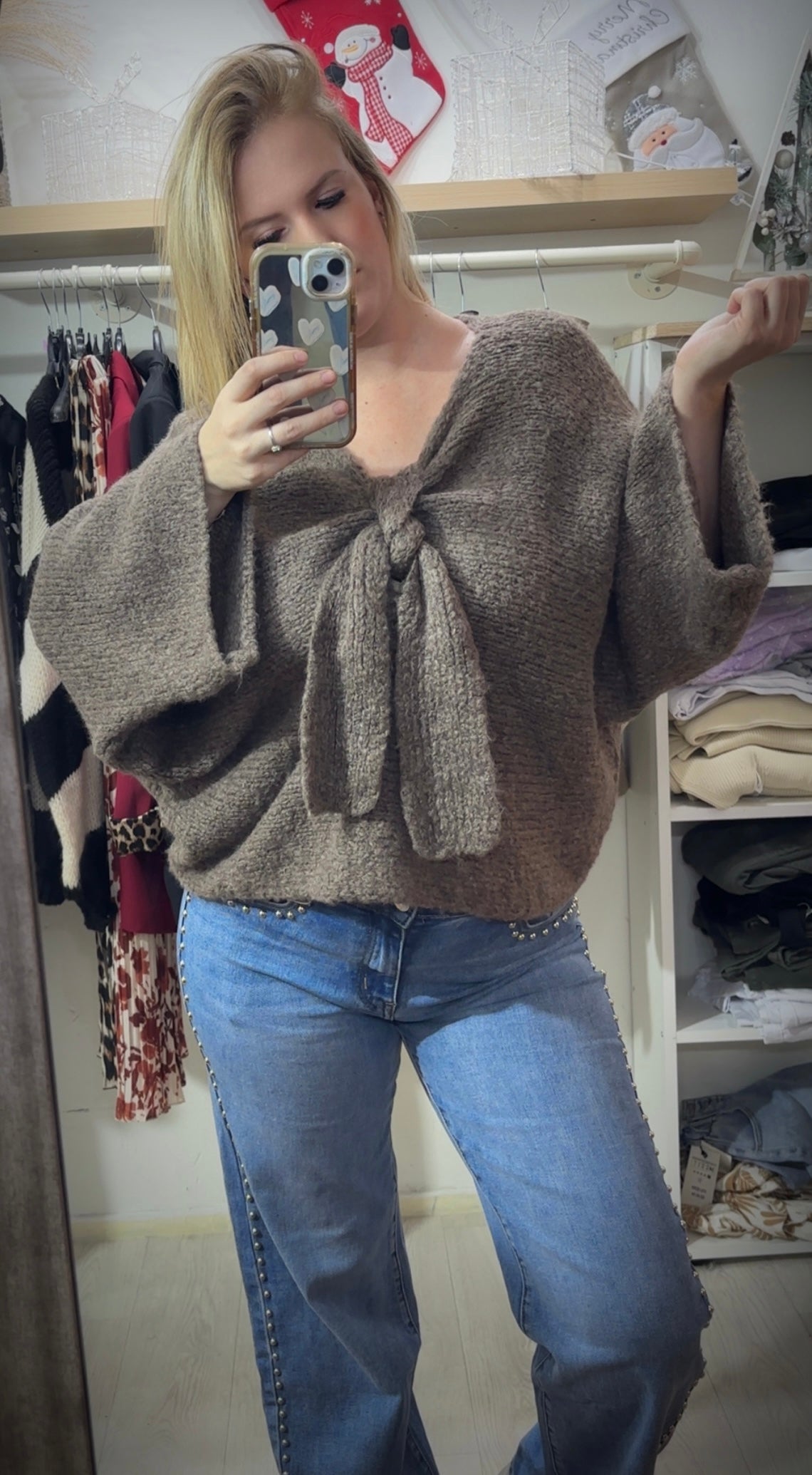 Pull Noeud 🎀 ( plusieurs coloris )