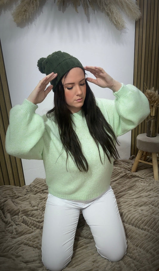 Pull Chloé vert d’eau 💚