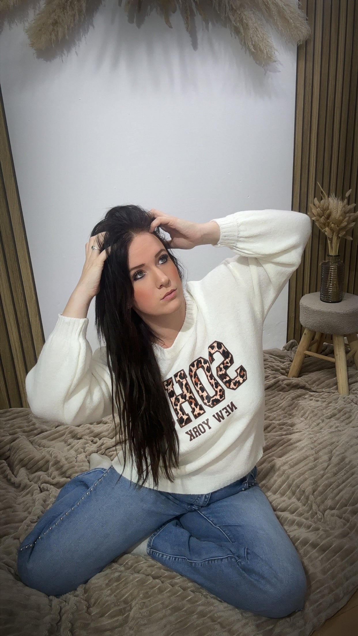 Pull soho blanc 🤍