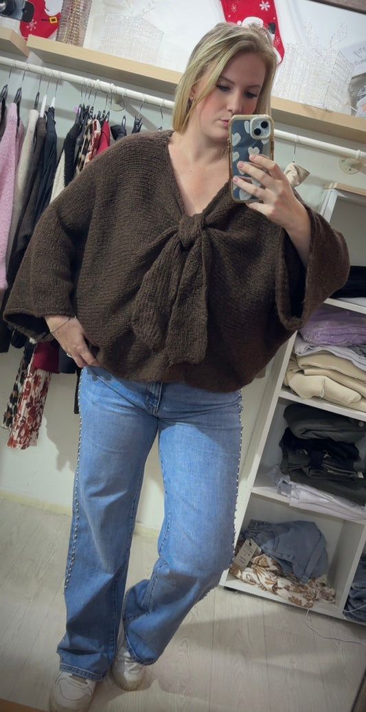 Pull Noeud 🎀 ( plusieurs coloris )